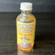 CIRCA 1950S HOPALONG CASSIDY HAIR TRAINER UNOPENED FULL SEALED UNUSED 8 OZ