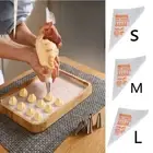 Disposable Pastry Bags Food Cake Icing Preparation Cake Piping Baking Tools S/ML