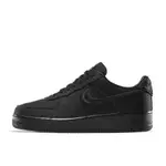 NIKE 耐吉 運動鞋 AIR FORCE 1 STUSSY聯名 黑色 新品 CZ9084-001