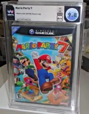 Nintendo Gamecube Game - Mario Party 7 - Sealed Graded WATA 9.8 A++
