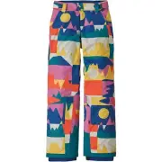 PATAGONIA KIDS POWDER TOWN SNOW PANTS, FRONTERA: PASSAGE BLUE, NWT $169, XL (14)