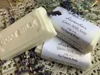 Lavender Goats Milk Soap, Pure Goats Milk Soap, Hand Made Soap, Low PH Soap.4oz