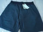 prAna “Peak to Creek” Performance Shorts, NWT - Mens L - Charcoal; 9" Inseam
