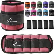 Sportneer Adjustable Ankle Weights 1 Pair 0.9/1.8/2.7/3.6/4.5 Kg Leg Weight S...