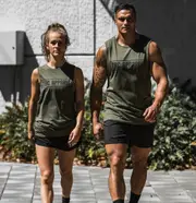 TBC Unisex Muscle Tank // Army Green