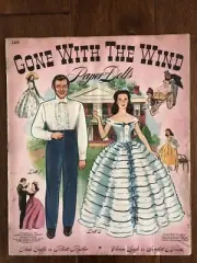 GONE WITH THE WIND ORIGINAL 1940 PAPER DOLLS UNCUT!!!