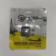 Wicked Audio Airplane Adapter EHA 18 New E13