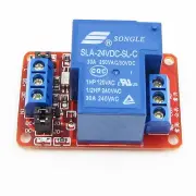 24V 1-Channel Relay Module With Optocoupler H/L Level Triger Arduino