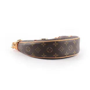 【Louis Vuitton 路易威登】Monogram Loop 半月肩背/手提包 M81098/ 平行輸入