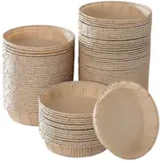 100 Pcs Mini Tart Pans For Baking Round Bottom Small Pie Pans Oven Microwave Safe Baking Cups