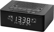 "DAB/FM Radio Alarm Clock with Bluetooth, Dual Alarms & Sleep Timer"