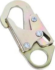 ＫＬＫＣＭＳ Snap Hook Fall Protection Snap Hook Professional High Strength 25kN Steel for Hammocks Climbing High Altitude Work Outdoor