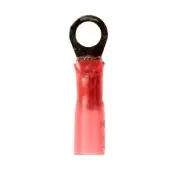 MH18-10R/LK - Brazed Seam Ring Tongue Heat Shrink Terminal - (Pack of 250)