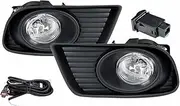 Fog Lamps For Mazda BT-50 Pickup 2008 2009 2010 2011 Car Fog Light Fog Lamp Covers Front Bumper Fog Lamp Driving Light DRL Accessories Driving Lamp