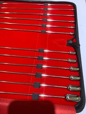 Bakes Rosebud Urethral Sounds Dilator Set, Surgical Instruments Set,