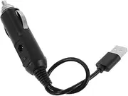 Uninterruptible Power Tools Car Plugs for Electrical Outlet Cigarette Lighter Adapter Uninterruptible Power Supply for Router Power Supply Cord Power Cable Plastic Black