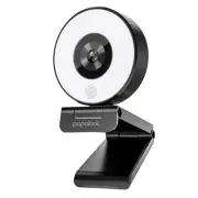 2K/1080P Webcam with Light and Privacy Cover, PA552 Full HD Streaming Web Cam...