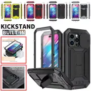 For iPhone 16 15 14 Plus Pro Max Case Heavy Duty Waterproof Shockproof Cover