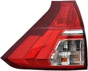 Car rear bumper tail light suitable ，Compatible for CR-V CRV 2012 2013 2014 2015 2016 lamp housing without bulb reversing brake light(Low Left 15-16)