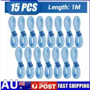 15pcs Pool Cleaner Twist lock Hose For Baracuda Zodiac X7 T3 T5 MX8 MX6 1M-long
