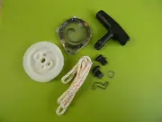 REWIND SPRING STARTER PULLEY GRIP ROPE ROTOR FOR STIHL 044 MS440 046 MS460