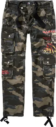 Brandit Iron Maiden Pure Vintage NOTB, cargo pants , color: Darkcamo , size: S