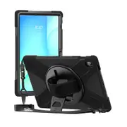 Strike Rugged Case with Hand Strap and Lanyard for Samsung Galaxy Tab S10 FE+
