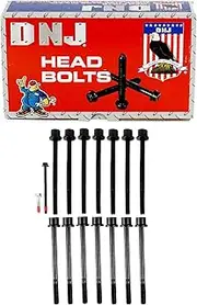 DNJ HBK3138 Head Bolt Kit/For 02-12 Chevrolet, GMC, Isuzu/ 2.8L-4.2L L5, L4, L6 DOHC/Naturally Aspirated designation