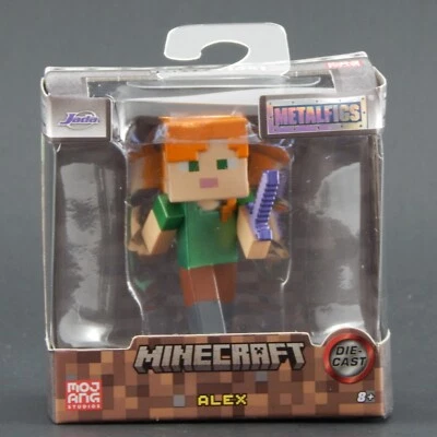 Minecraft Metalfigs Mojang Alex Diecast