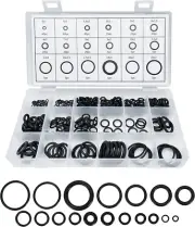 300 PCS Rubber O-Ring Assortment Kit Set,O Rings Seal Gasket Rubber Washer Assor