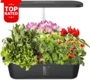 Hydroponic Growing System Indoor Garden LED Lights Plants Herbs Vegetables