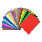 10PCS EVA foam sheets (A5) - assorted colours Children Craft Art 14 x 21cm