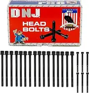 DNJ HBK350 Head Bolt Kit/For 1992-1997/ Acura, Honda, Isuzu/ 3.2L V6 24V SOHC, DOHC/ 6VD1