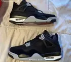 Size 7.5 - Jordan 4 Retro SE Mid Black Canvas