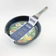 D&W Frying Pan Nonstick Skillet 11 inch Deane & White Cookware 2 Inch Deep Green