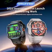 LOKMAT APPLLP 6 MAX Smart Watch 2.16 inch 4G LTE Cellular Smartwatch Phone 3G 4G 3G Pedometer Call Reminder Activity Tracker Compatible with Android iOS Women