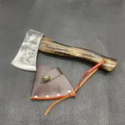 Small Hatchet Mini Tomahawk Bushcraft Axe Camping Wood Handle Survival Outdoor