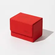 Sidewinder 80+ Xenoskin Monocolor Deck Box (Red)