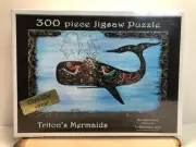 Sealed Triton's Mermaids 300 Piece Puzzle Cape Cod Theresa La Brecque Art