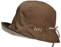 在飛比找樂天市場購物網優惠-DAKS【日本代購】女款帽子 防紫外線 棉質 日本製 棕色 