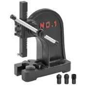 VEVOR Arbor Press, 1 Ton Manual Arbor Press, 5.9" Maximum Height, Cast Iron Heav