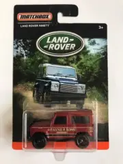 Matchbox Land Rover Ninety SUV Payne & Sons Construction Red Scale 1:64 New