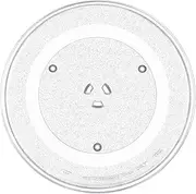 WB49X10063 Microwave Turntable Glass Tray 14.5” Plate by Beaquicy - Replacement for GE