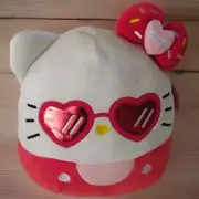 Large Squishmallows 14" Hello Kitty & Friends Kelly Toy Plush Red New With Tags