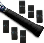 Tennis Racket Grip Tape Precut Dry Feel Overgrip 6 Grips High Performance White