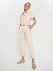 Brae Boilersuit - Cream