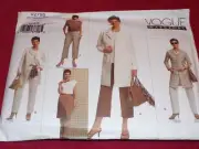 VOGUE WARDROBE #V2795 - LADIES JACKET - TOP - SKIRT & PANTS PATTERN 14-18 FF