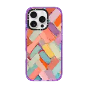 iPhone 16 Pro Impact Case MagSafe Compatible Peachy Internodes