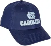 Desert Cactus University of North Carolina Baseball Hat UNC Chapel Hill Tar Heels Brimmed Embroidered Hats Cap Adjustable Cloth Strap Adult (Style E1) Blue, Blue, One Size