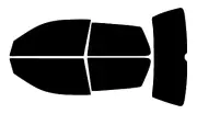 Window Tint For Volkswagen GTI 2 Door Hatch 2000-2005 Precut Ceramic Film Kit